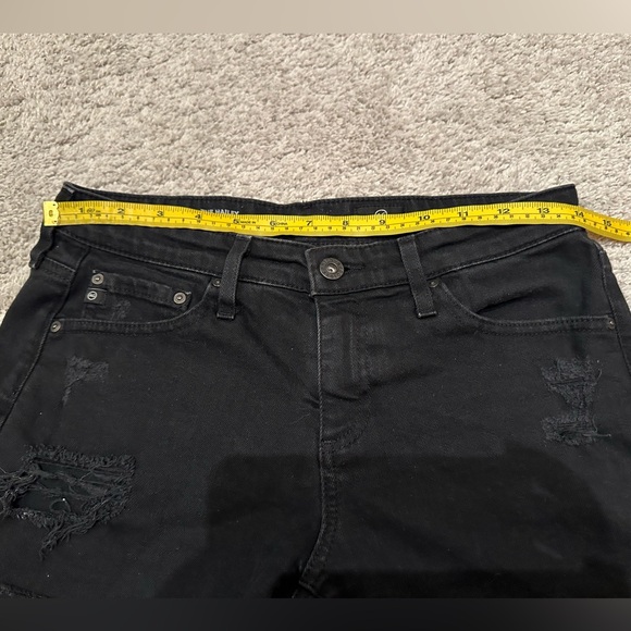 AG Adriano Goldschmied Denim - The Hailey Ex-Boyfriend Roll-Up Short - Size 25 - Picture 9 of 11